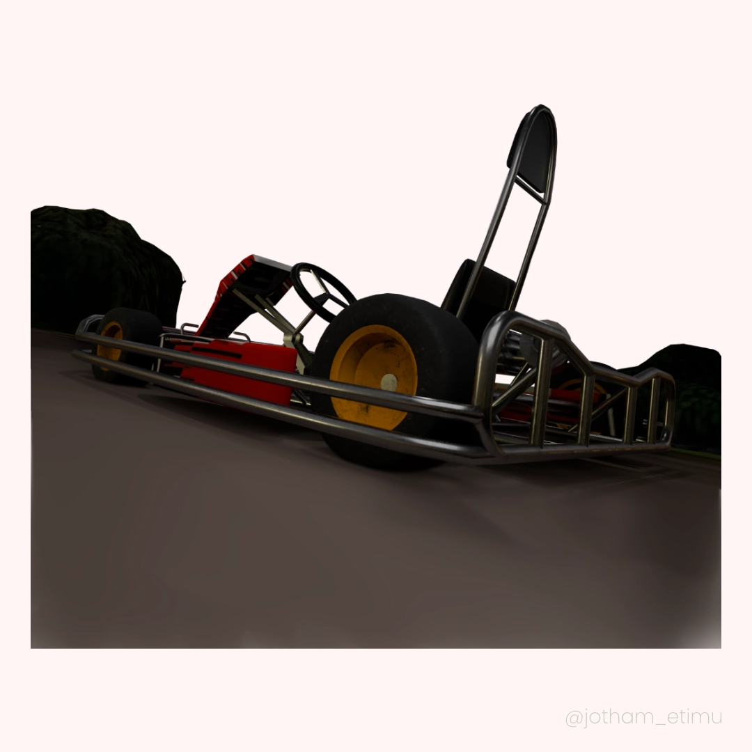 lubowa karting — 3D